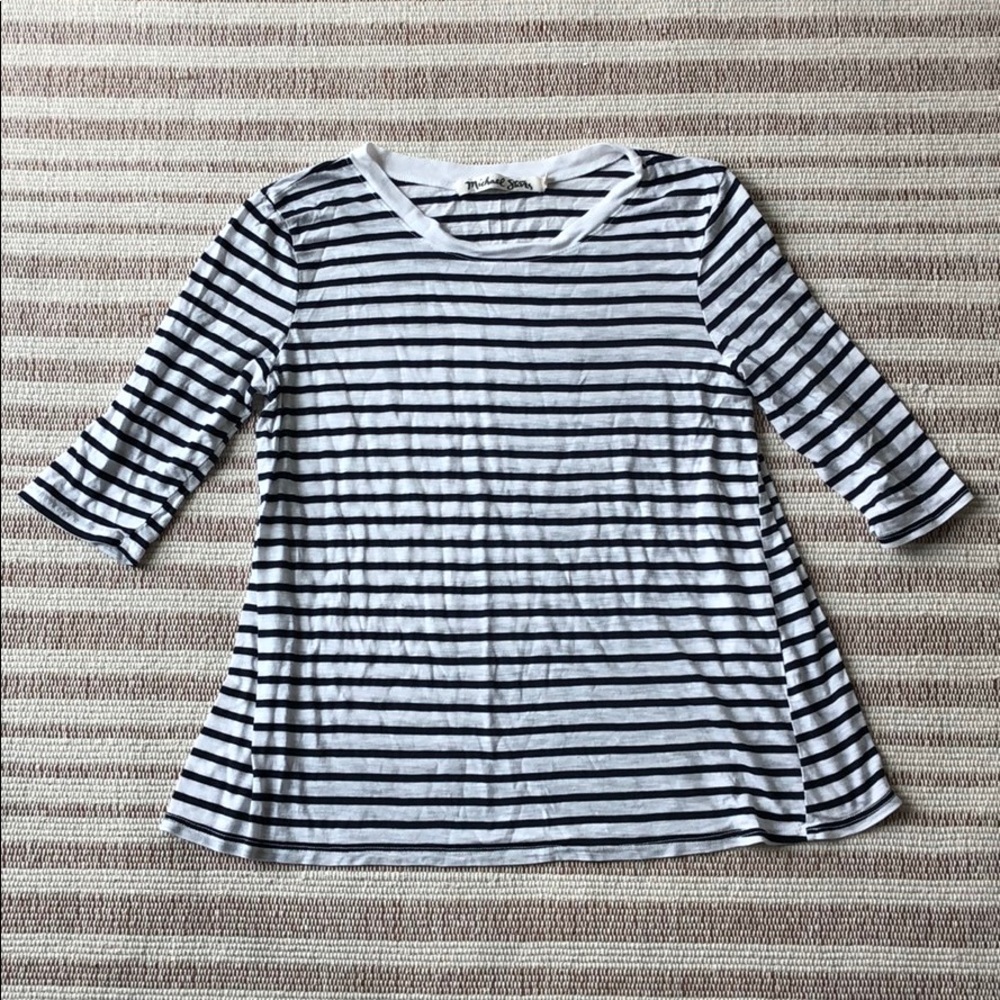 Flowy striped tee
